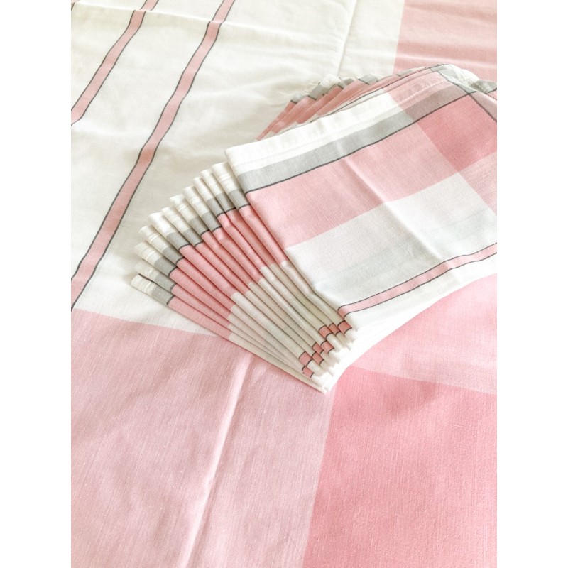 Nappe & 12 Serviettes - 342