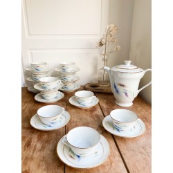 12 Tasses & Cafetière - 114