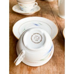 12 Tasses & Cafetière - 114