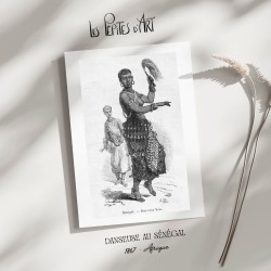 Danseuse au Sénégal