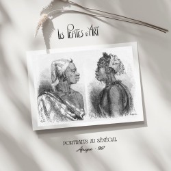 Portraits au Sénégal