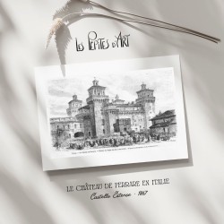 Italie - Château de Ferrare