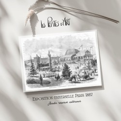 Expo Universelle - Jardin extérieur