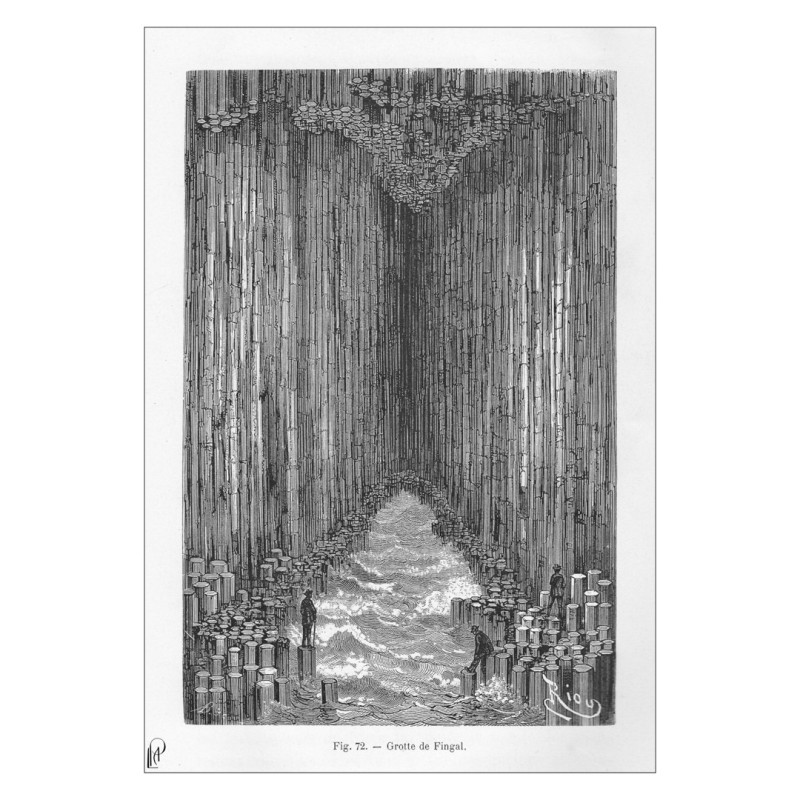 Ecosse . Grotte