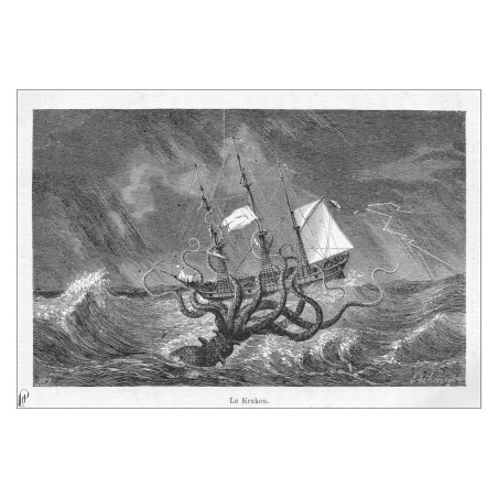 Le Kraken . Mythe