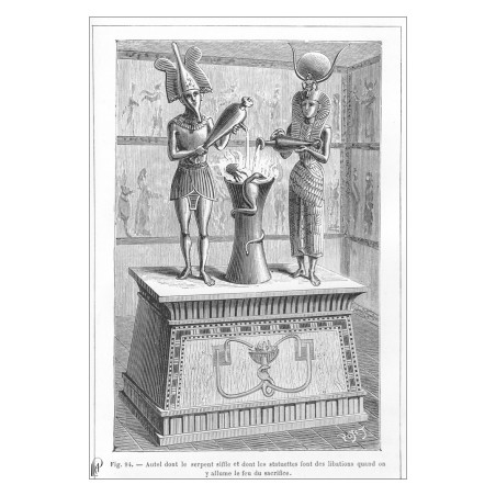 Egypte . Isis et Osiris