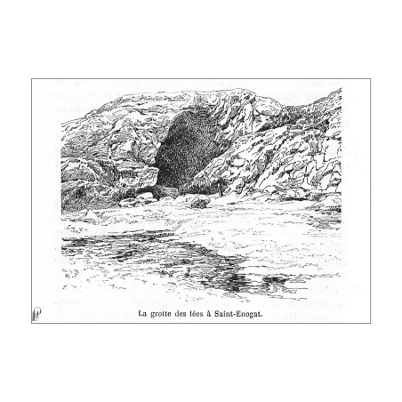 St-Enogat . Grotte aux fées