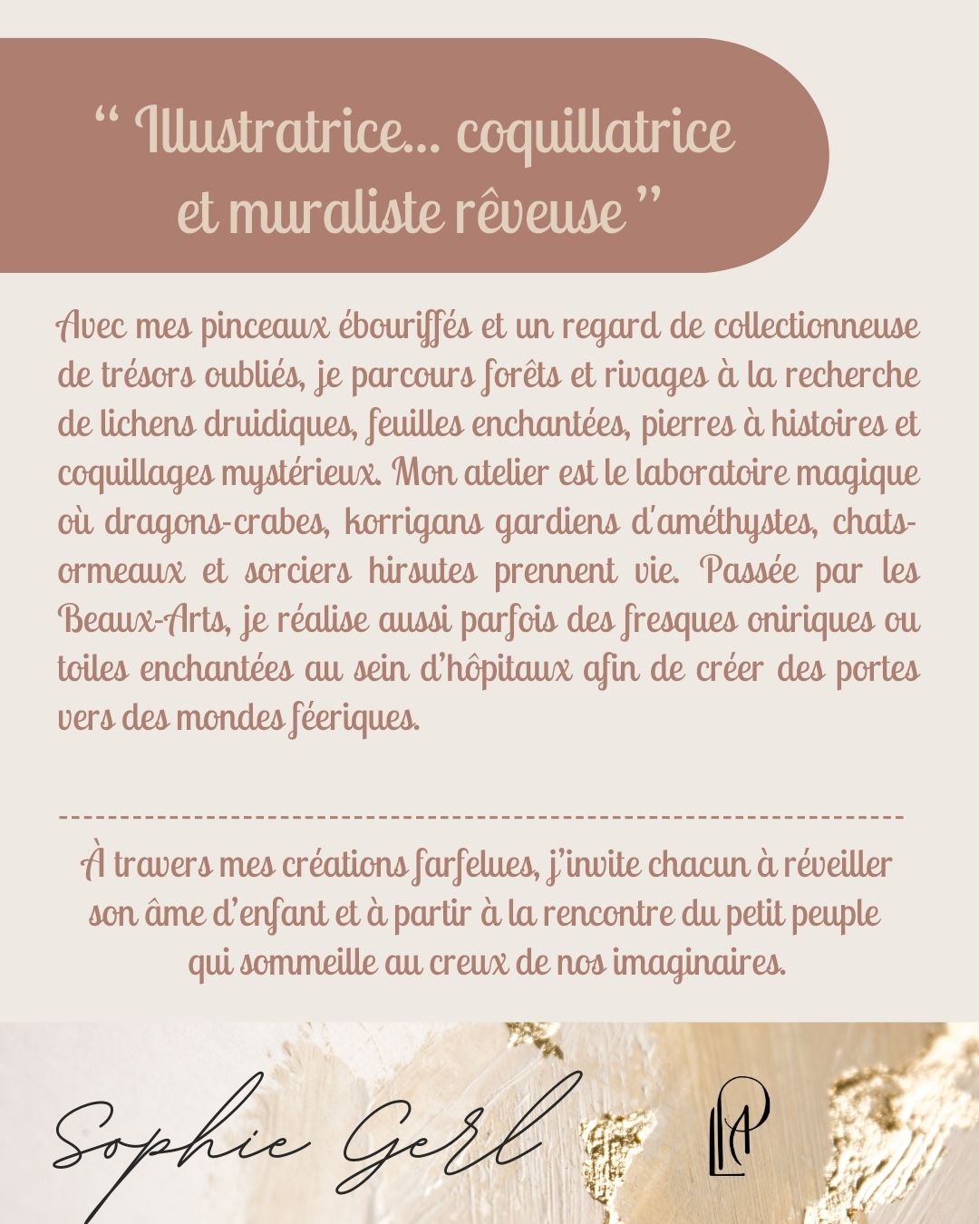 L'Animalirium de Sophie Gerl Peinture