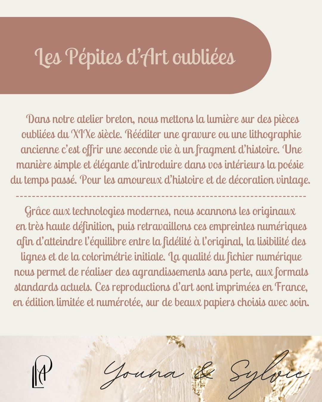 Les Pepites d'Art Editions Gravures antiques